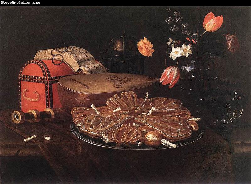 Giuseppe Recco Still-life with the Five Senses